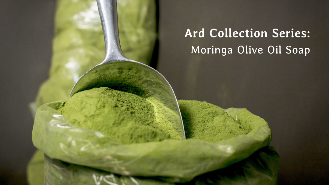 ard series collection: moringa olive oil soap
