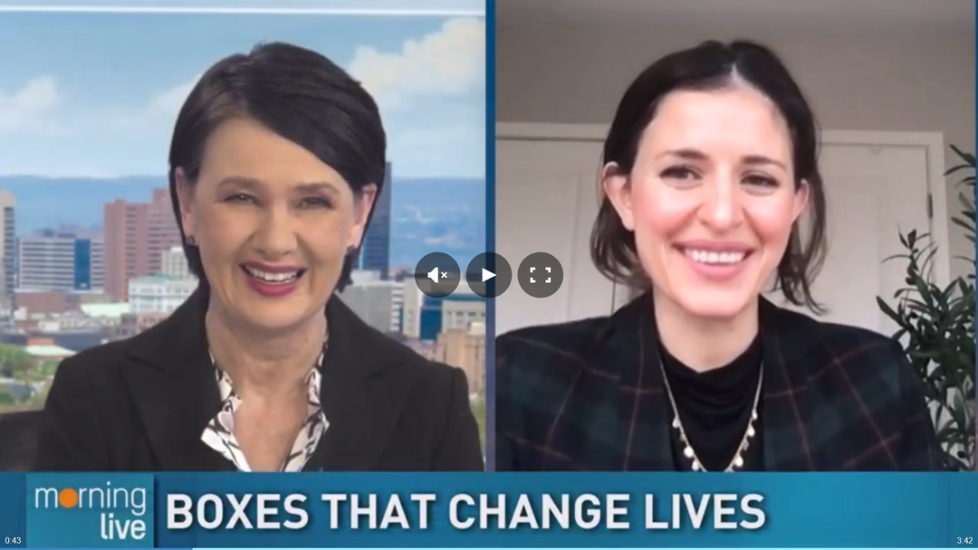 CHCH-TV: Sitti is featured on the Morning Live Show: Boxes that change lives!
