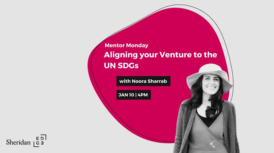 Sheridan Edge: Aligning your Venture to the UN SDGs
