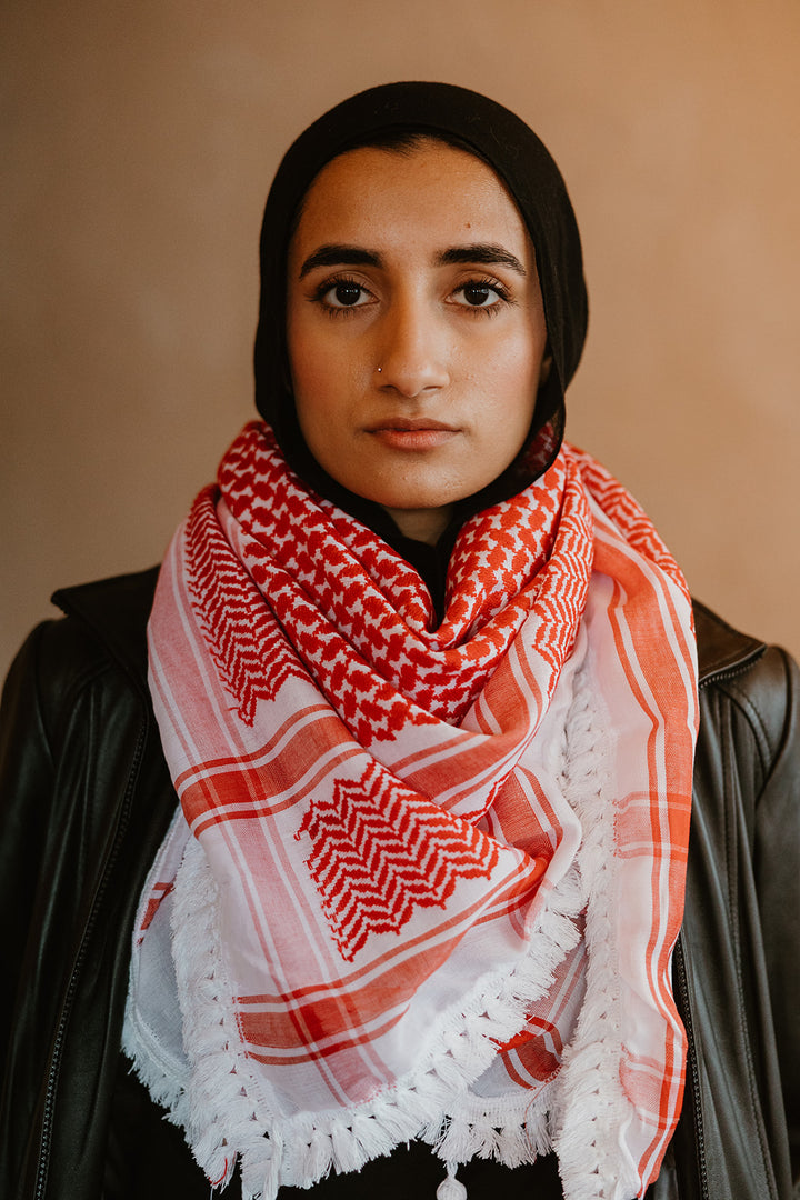 Red & White Kuffiyeh