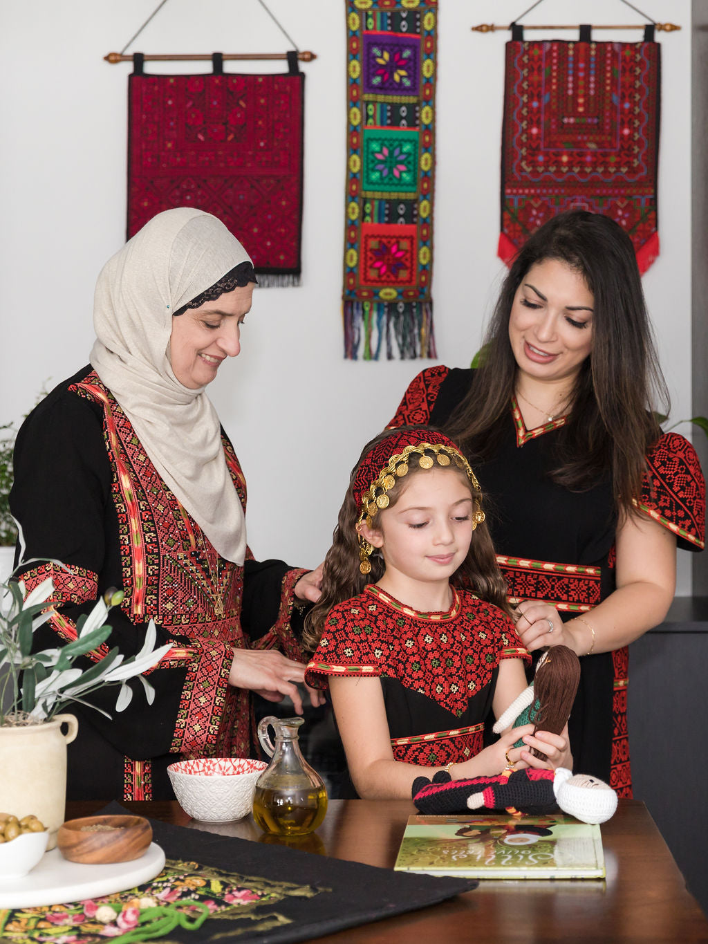 Gift Set | Sitti's Olive Trees Book and Dolls and Sitti Olive Oil Soap