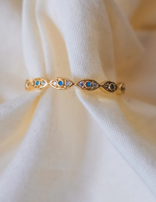 Evil Eye Protector Jewelry Set - 14k Gold Filled