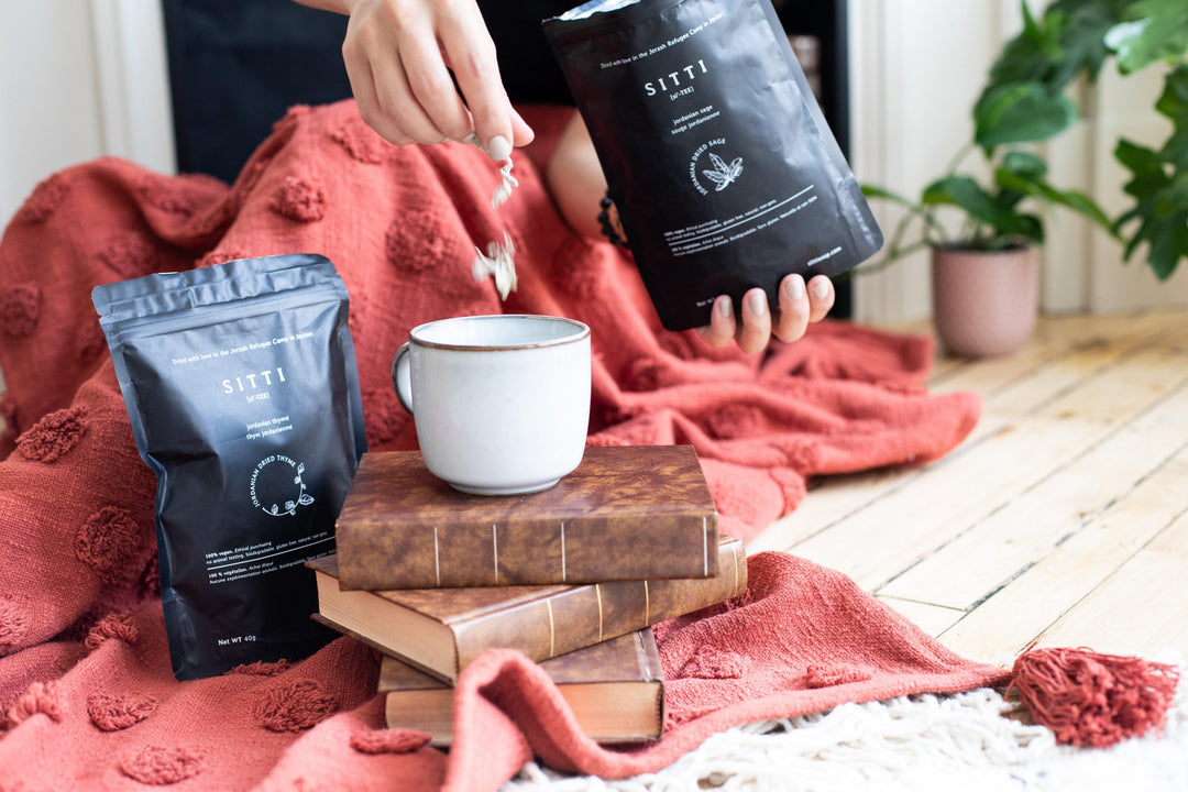 Dried Jordanian Thyme Herbal Tea Leaves (40g) - Sitti Social Enterprise Limited.