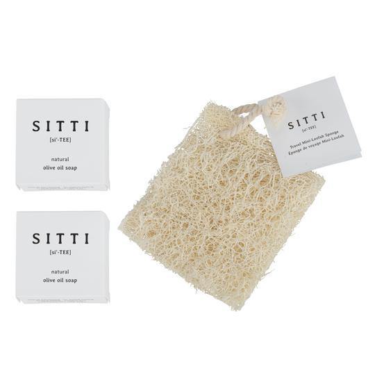 On-the-Go: Mini-Travel Bundles: Soap & Loofah Sets - Sitti Social Enterprise Limited.