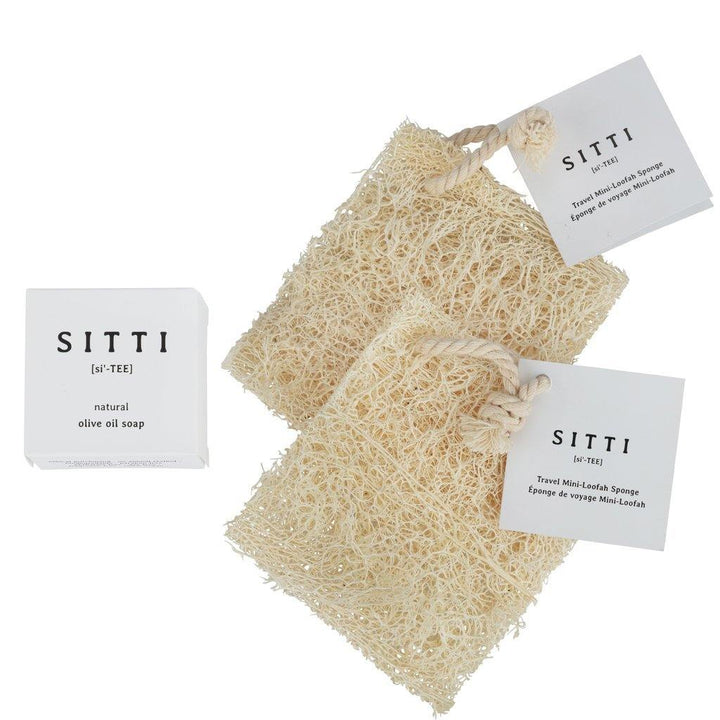 On-the-Go: Mini-Travel Bundles: Soap & Loofah Sets - Sitti Social Enterprise Limited.