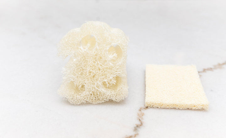 Raw Kitchen and Bath Natural Loofah Scrubber (Set of 3) - Sitti Social Enterprise Limited.