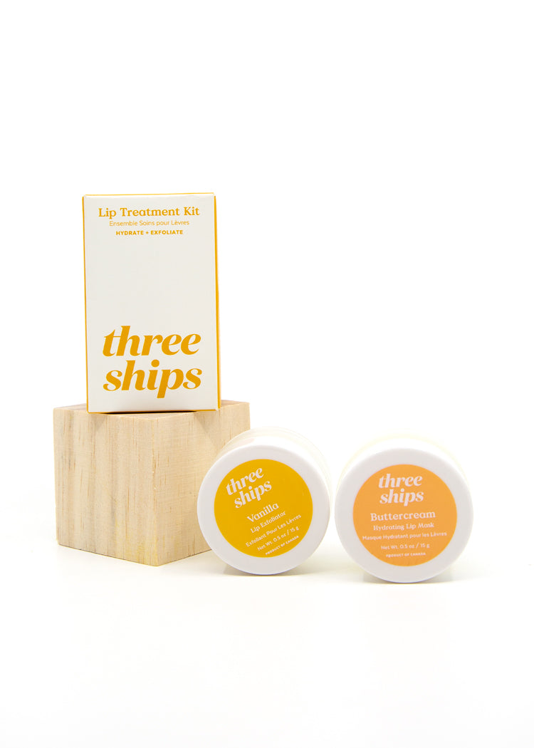 Three Ships - Lip Treatment Care Set + sample cleanser – Sitti 