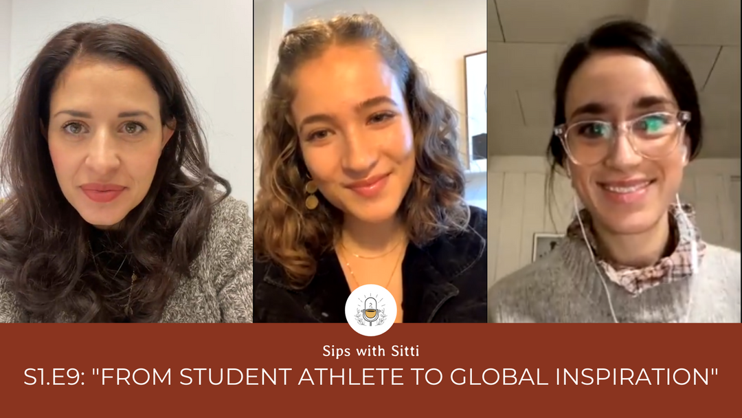Sips with Sitti: S1 E9 “From Student Athlete to Global Inspiration” w/ guest olympic runner, Hanna Barakat!