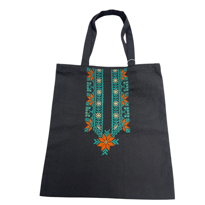 Hand Embroidered Jourie Tote Bag