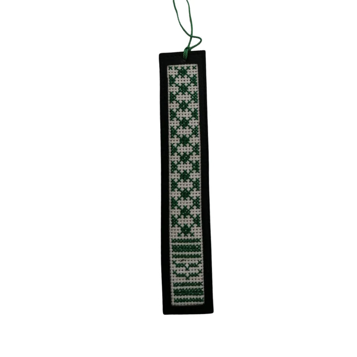 Kuffiyeh Hand-Embroidered Bookmark