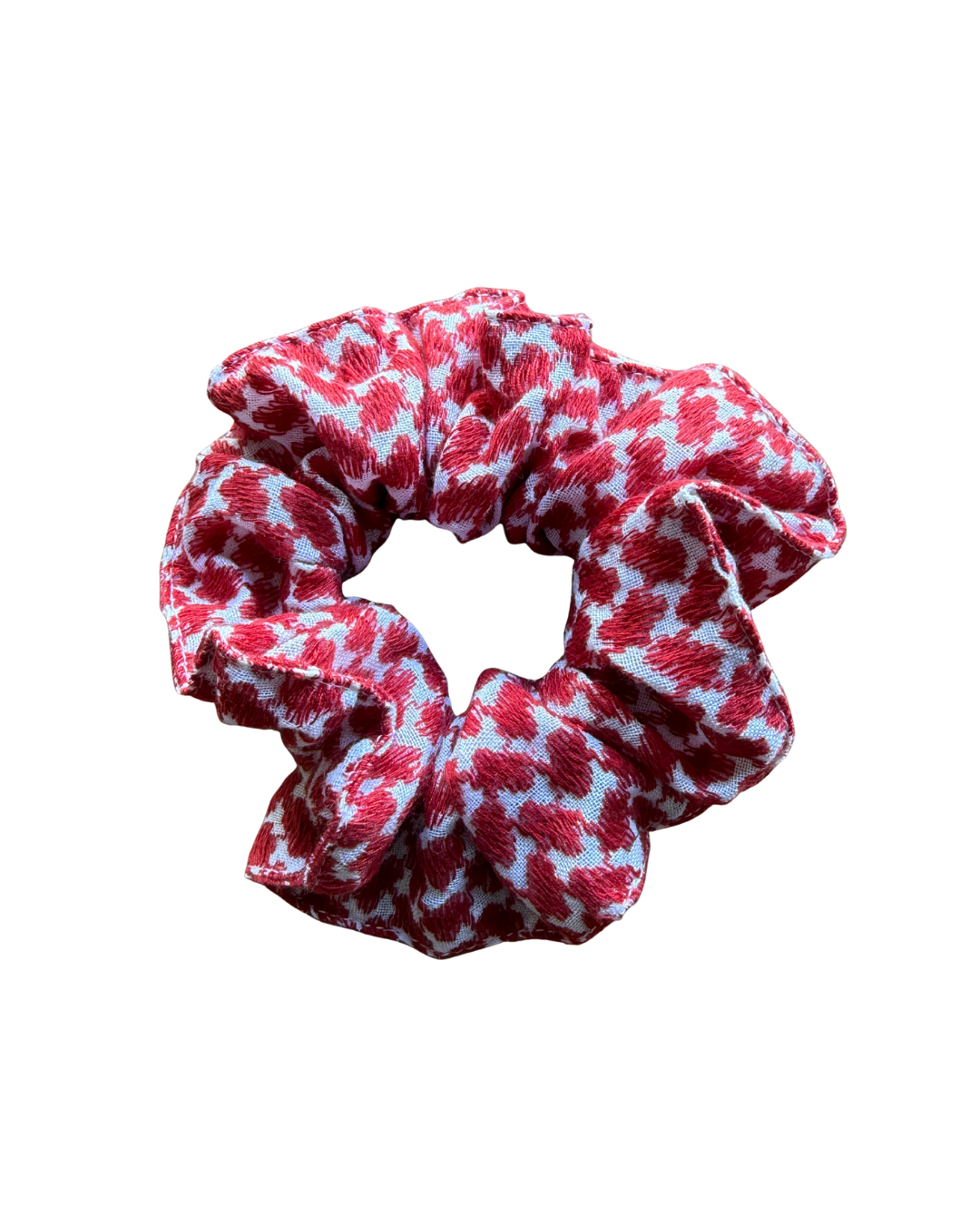 Kuffiyeh XL Scrunchies - Red and White