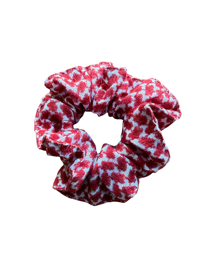 Kuffiyeh XL Scrunchies - Red and White