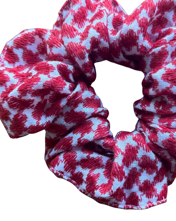Kuffiyeh XL Scrunchies - Red and White