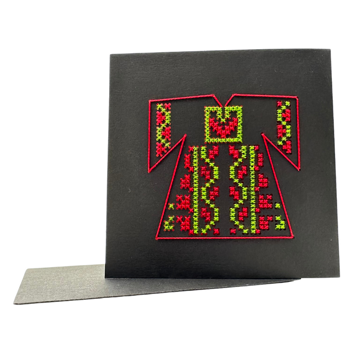 Hand-Embroidered Thobe Cards