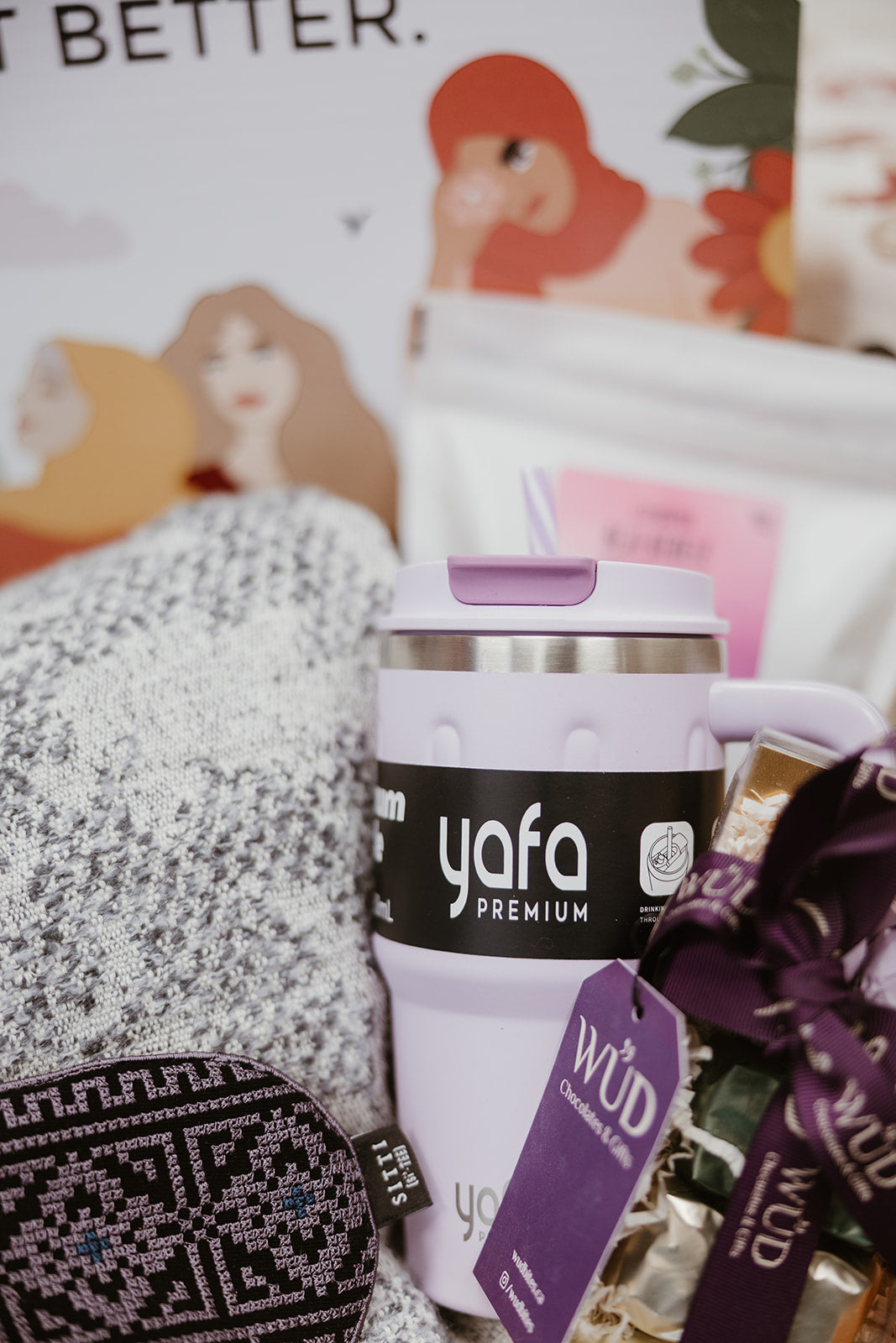 Lavender Comfort and Cozy Gift Box