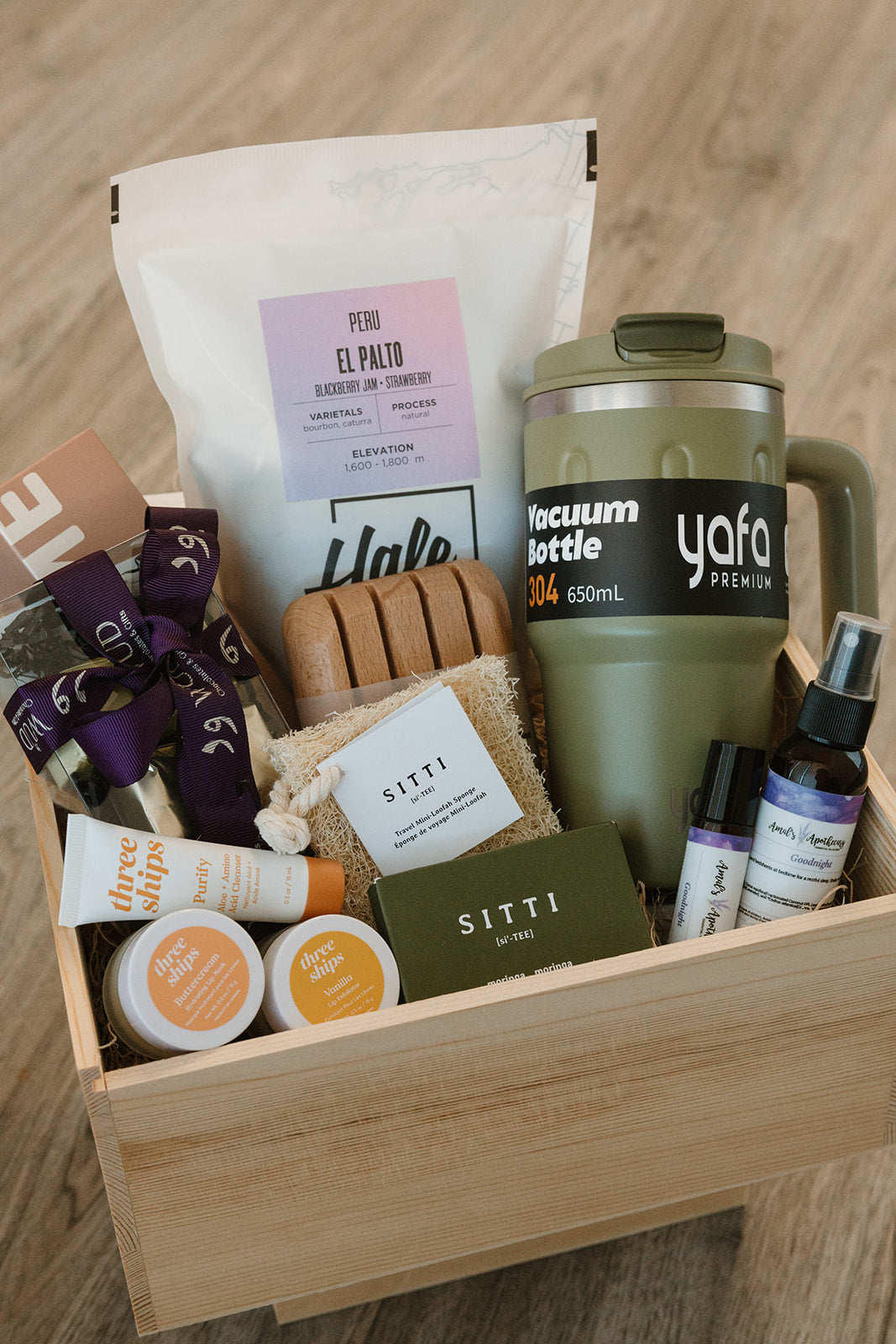 Wellness Retreat Premium Gift Box (4 Tumbler Colors)