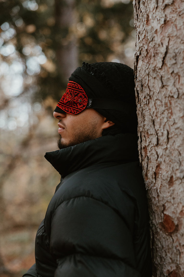 Tatreeze Eye Sleep Mask - Red