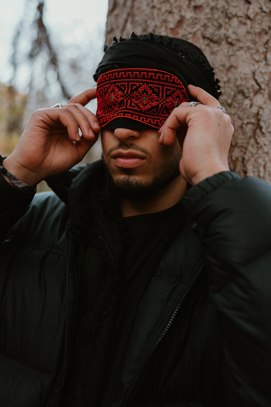 Tatreeze Eye Sleep Mask - Red