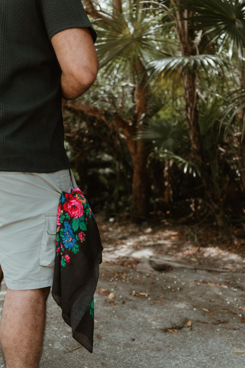 Sitti Japanese Floral Bandana