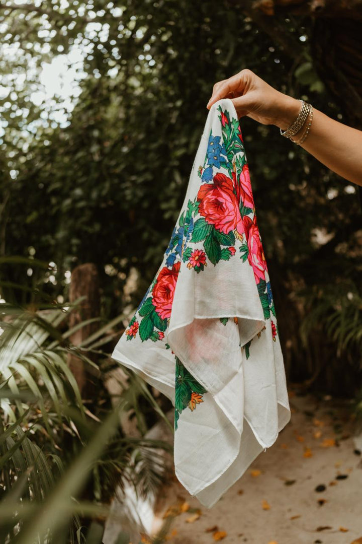 Sitti Japanese Floral Bandana