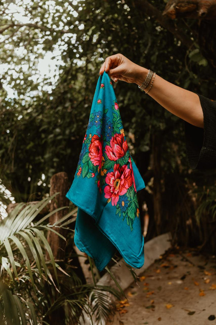 Sitti Japanese Floral Bandana
