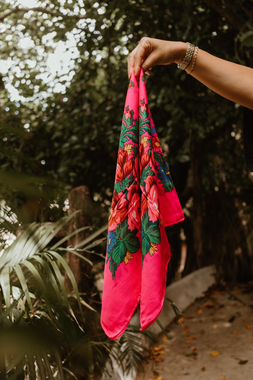 Sitti Japanese Floral Bandana