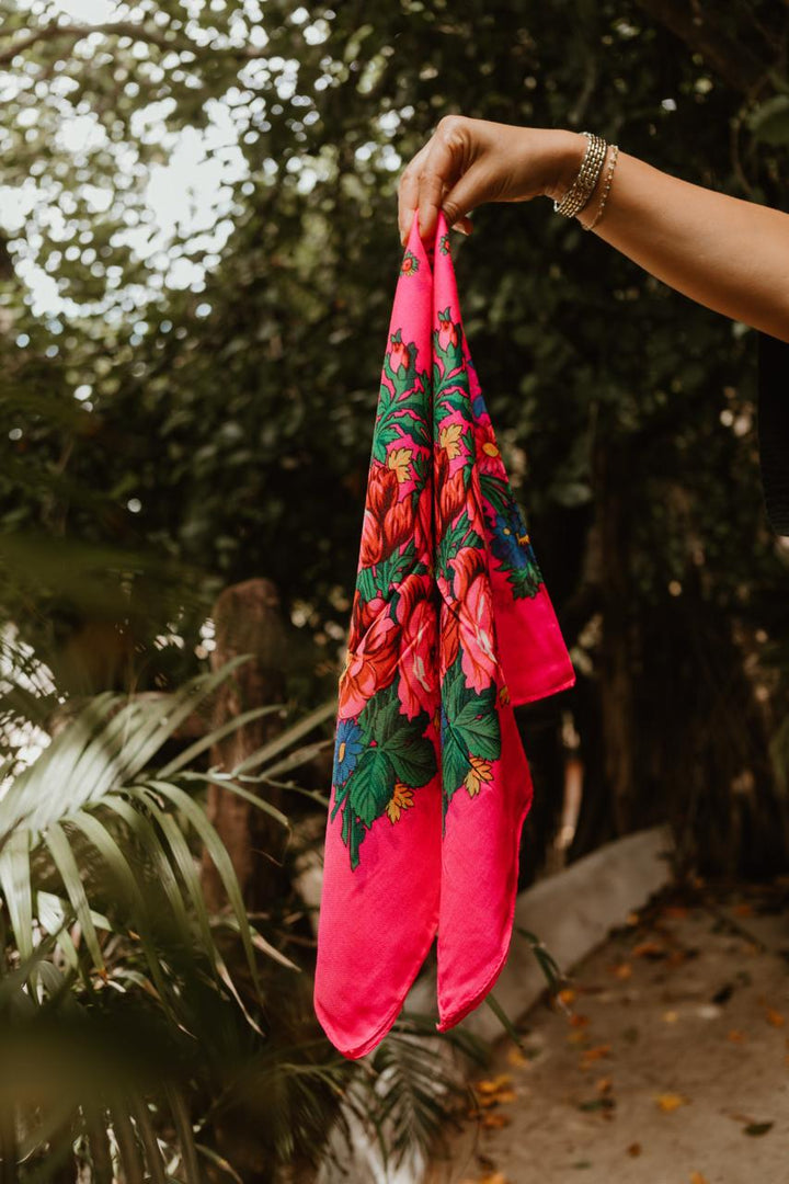 Sitti Japanese Floral Bandana