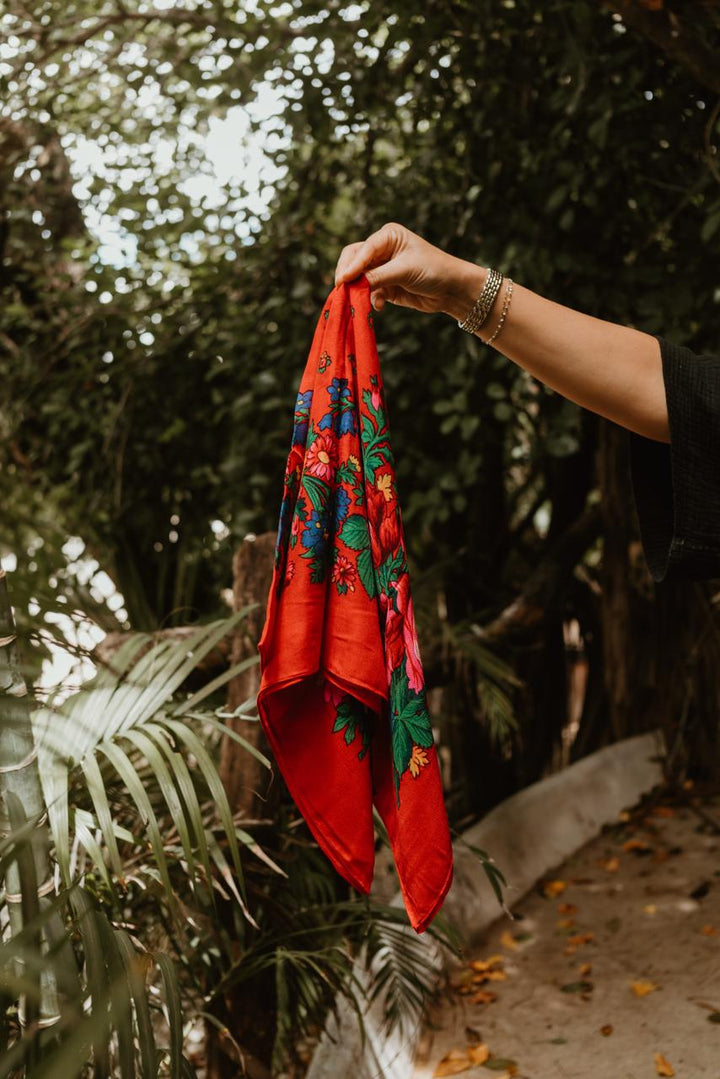 Sitti Japanese Floral Bandana