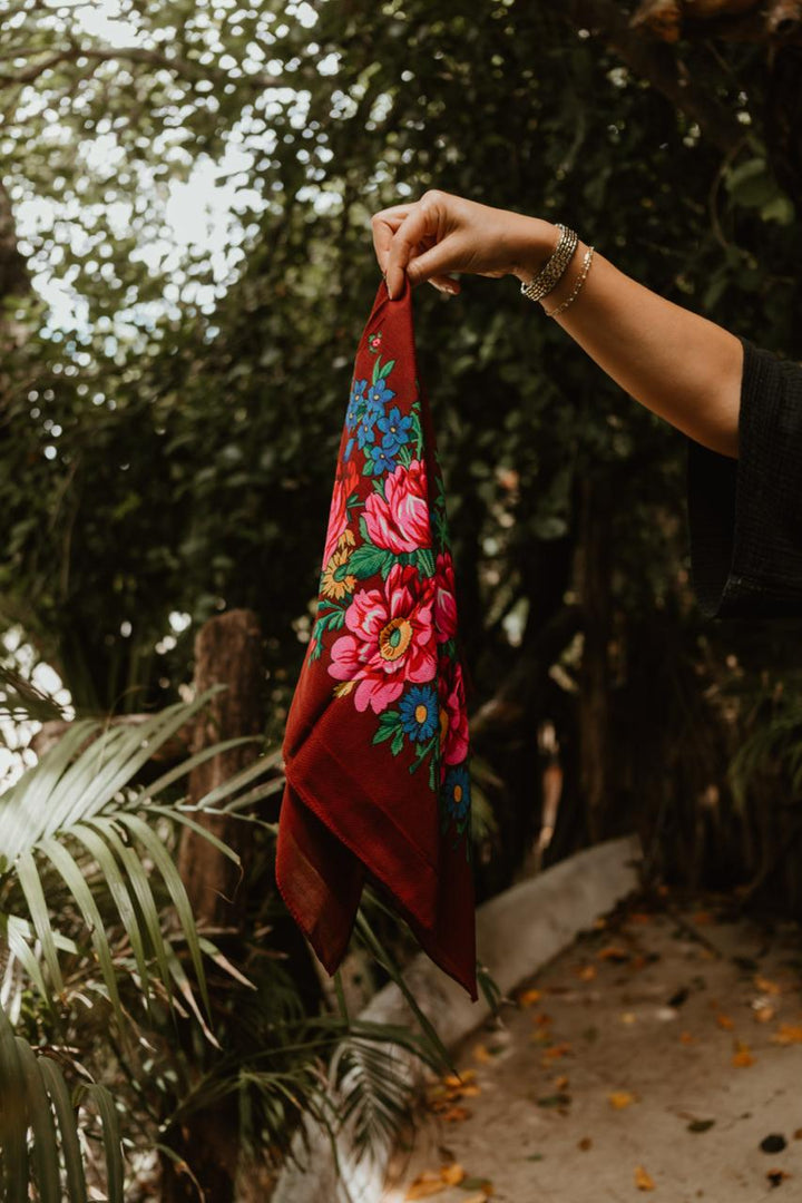 Sitti Japanese Floral Bandana
