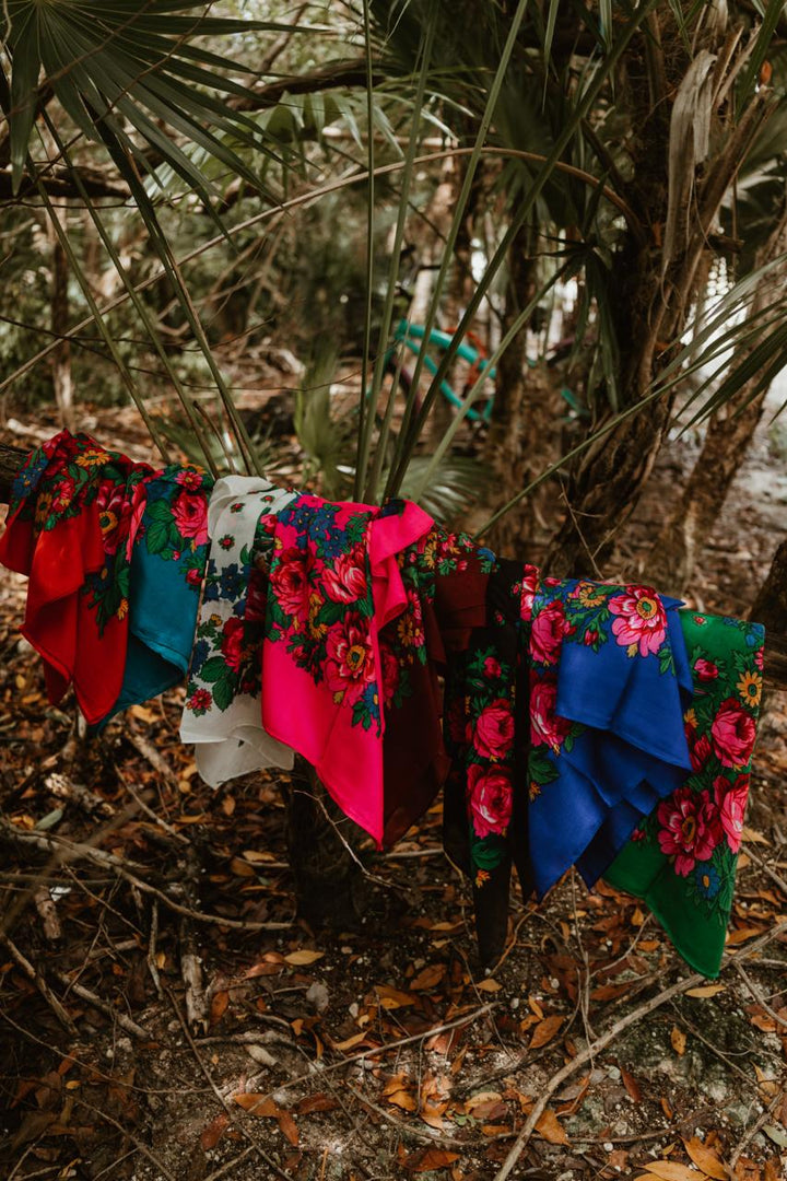 Sitti Japanese Floral Bandana