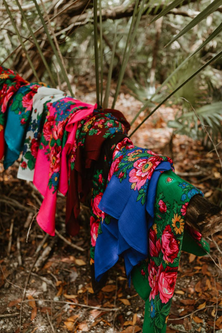 Sitti Japanese Floral Bandana