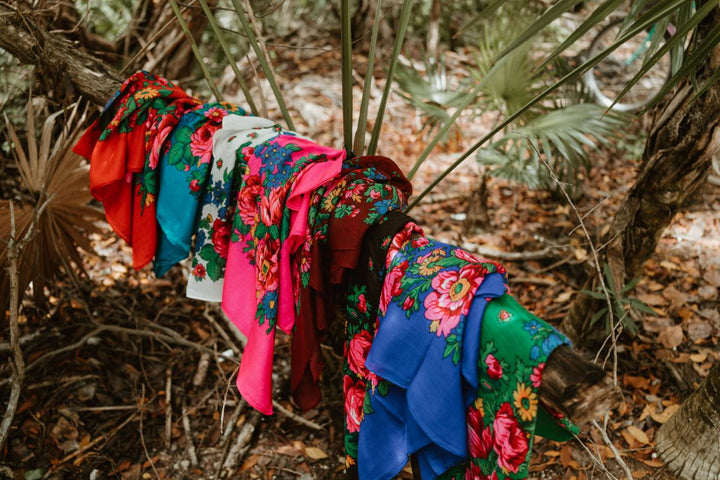 Sitti Japanese Floral Bandana