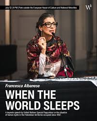 When the World Sleeps: Stories, Words, and Wounds of Palestine Hardcover. By: Francesca Albanese (Author)